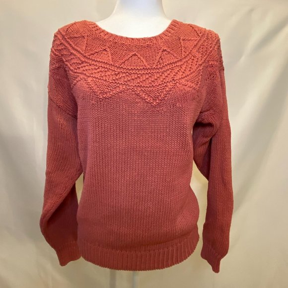 SKYR | VINTAGE Sportswear Knit Sweater Shoulder Pads 90s Y2K - Picture 1 of 3